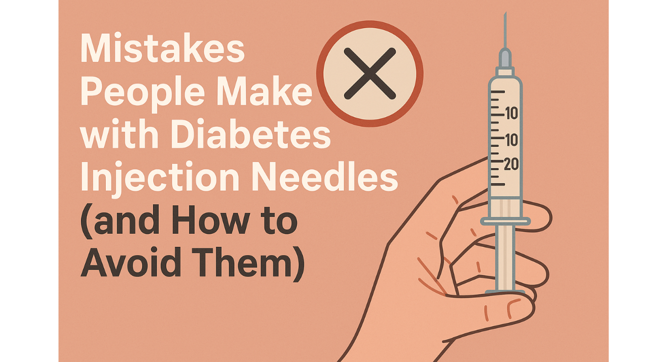 Mistakes People Make with Diabetes Injection Needles